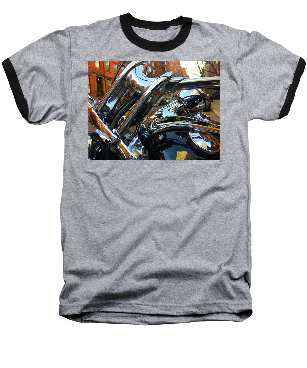 Photo Cold Chrome New York - Baseball T-Shirt