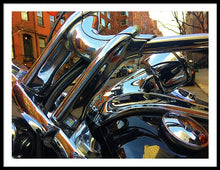 Photo Cold Chrome New York - Framed Print