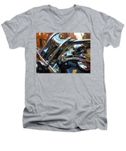 Photo Cold Chrome New York - Men's V-Neck T-Shirt