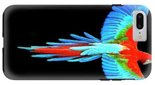 Colorful Parrot In Flight - Phone Case Phone Case Pixels IPhone 7 Plus Tough Case  