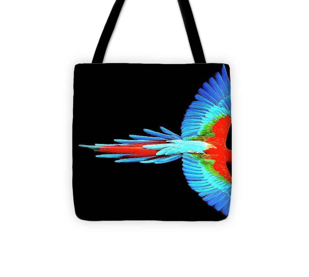 Colorful Parrot In Flight - Tote Bag Tote Bag Pixels 13