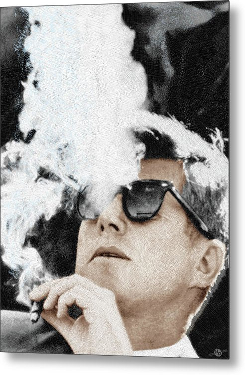 Cool Jfk Jackie Kennedy Nostalgia - Metal Print