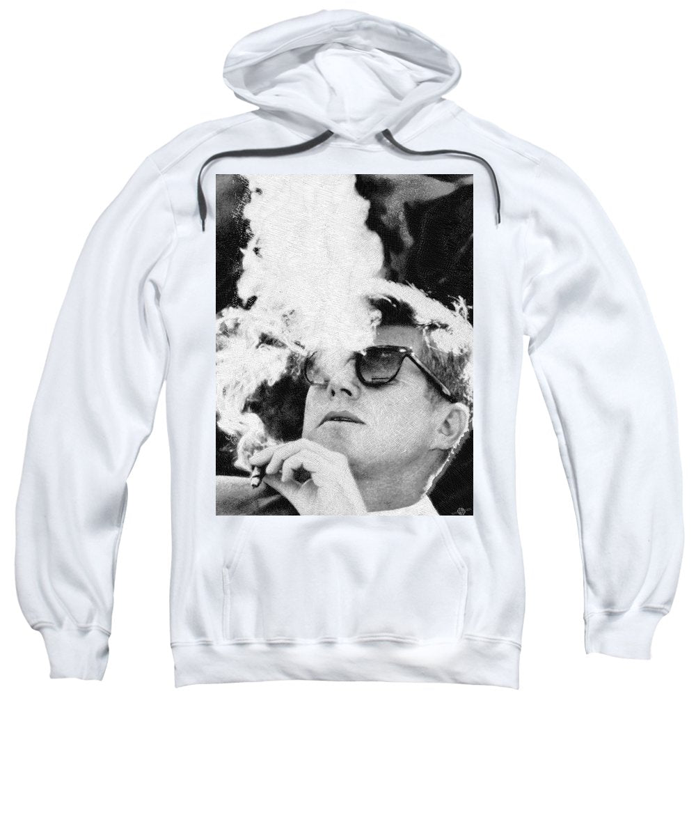Cool President John F. Kennedy Photograph - Sweatshirt