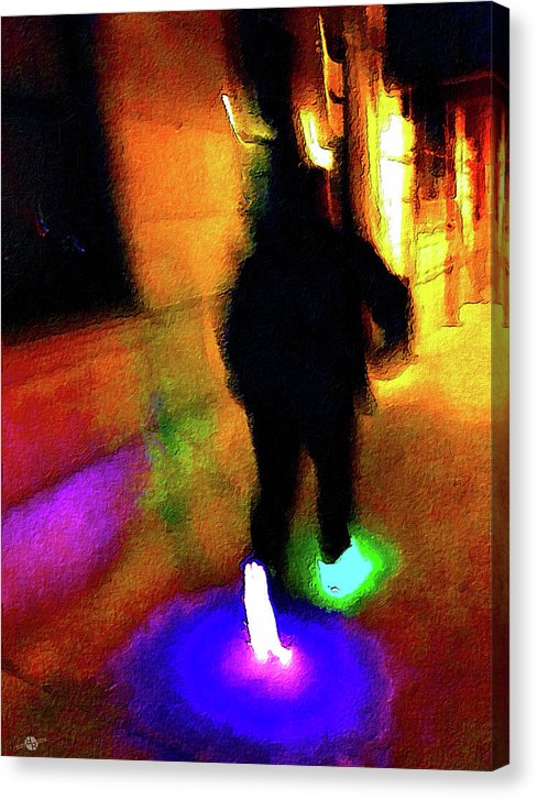 Crazy Feet - Canvas Print