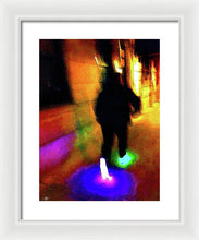 Crazy Feet - Framed Print