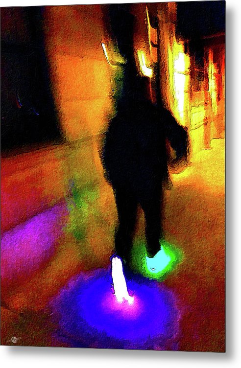 Crazy Feet - Metal Print