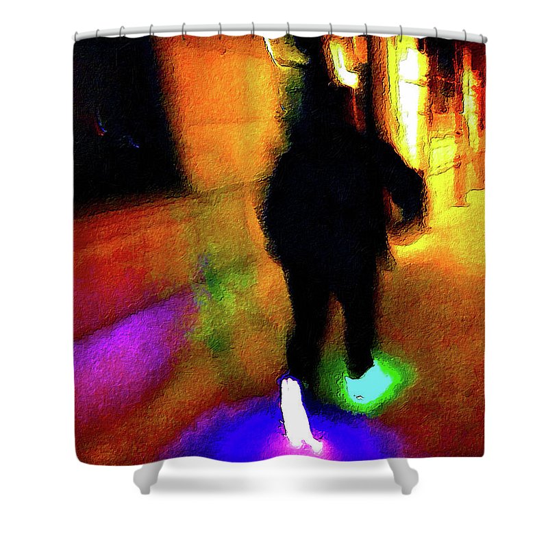 Crazy Feet - Shower Curtain