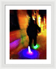Crazy Feet - Framed Print