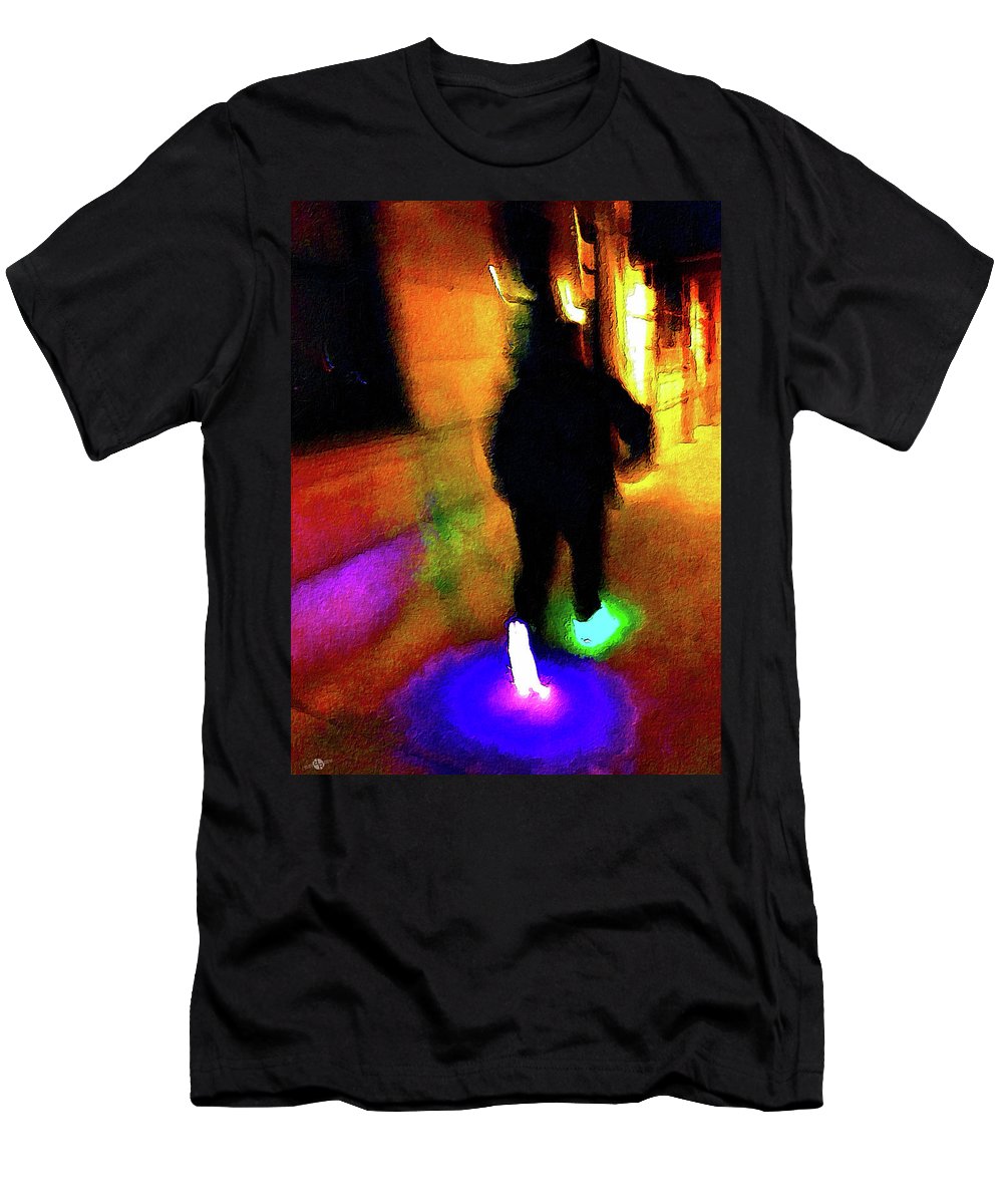 Crazy Feet - Men's T-Shirt (Athletic Fit)