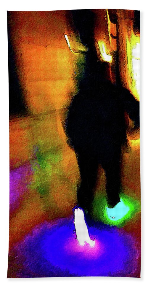 Crazy Feet - Beach Towel