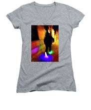 Crazy Feet - Women's V-Neck (Athletic Fit)