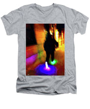 Crazy Feet - Men's V-Neck T-Shirt
