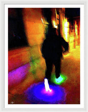 Crazy Feet - Framed Print