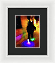 Crazy Feet - Framed Print
