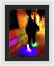 Crazy Feet - Framed Print
