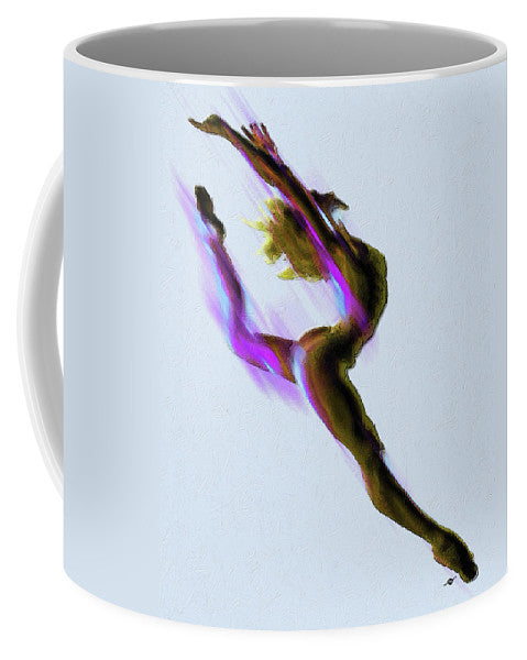 Dancer Impressionist Painting Acrylic - Mug