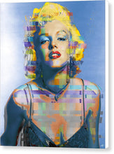 Digital Marilyn Monroe  - Canvas Print