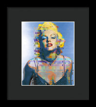 Digital Marilyn Monroe  - Framed Print