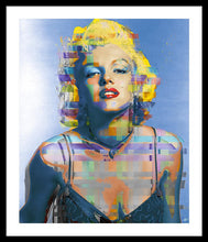 Digital Marilyn Monroe  - Framed Print