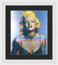 Digital Marilyn Monroe  - Framed Print