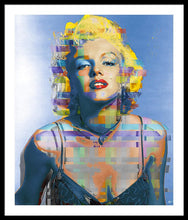 Digital Marilyn Monroe  - Framed Print
