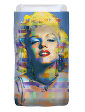 Digital Marilyn Monroe  - Duvet Cover