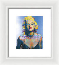 Digital Marilyn Monroe  - Framed Print