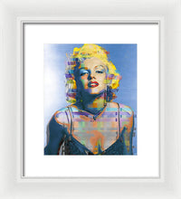 Digital Marilyn Monroe  - Framed Print