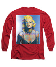 Digital Marilyn Monroe  - Long Sleeve T-Shirt