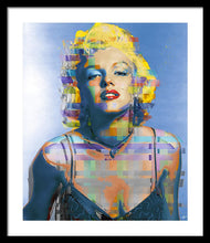 Digital Marilyn Monroe  - Framed Print