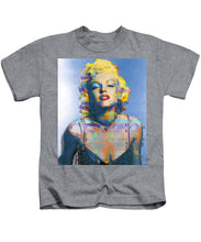 Digital Marilyn Monroe  - Kids T-Shirt
