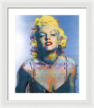 Digital Marilyn Monroe  - Framed Print