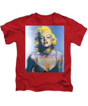 Digital Marilyn Monroe  - Kids T-Shirt