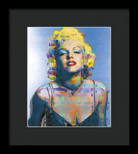 Digital Marilyn Monroe  - Framed Print