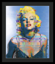 Digital Marilyn Monroe  - Framed Print