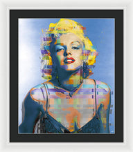 Digital Marilyn Monroe  - Framed Print