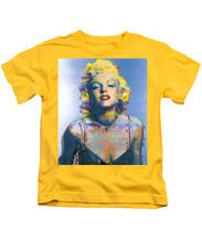 Digital Marilyn Monroe  - Kids T-Shirt