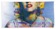 Digital Marilyn Monroe  - Bath Towel