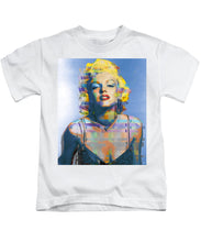 Digital Marilyn Monroe  - Kids T-Shirt