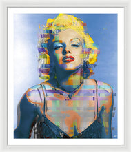 Digital Marilyn Monroe  - Framed Print
