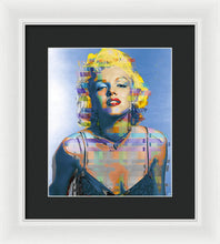 Digital Marilyn Monroe  - Framed Print