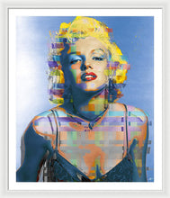 Digital Marilyn Monroe  - Framed Print