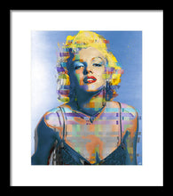Digital Marilyn Monroe  - Framed Print