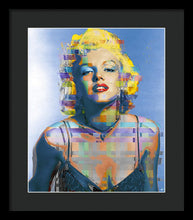 Digital Marilyn Monroe  - Framed Print