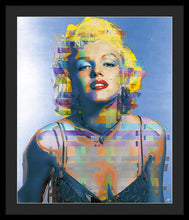 Digital Marilyn Monroe  - Framed Print