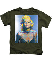 Digital Marilyn Monroe  - Kids T-Shirt