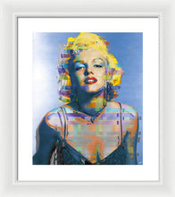 Digital Marilyn Monroe  - Framed Print