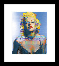 Digital Marilyn Monroe  - Framed Print