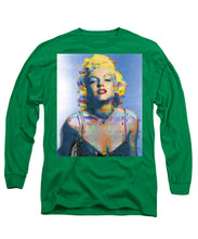 Digital Marilyn Monroe  - Long Sleeve T-Shirt