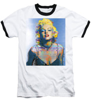 Digital Marilyn Monroe  - Baseball T-Shirt